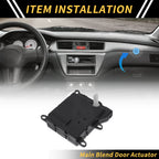 HVAC Air Door Actuator Heater Blend for Ford Expedition (2002–2004) No.604202