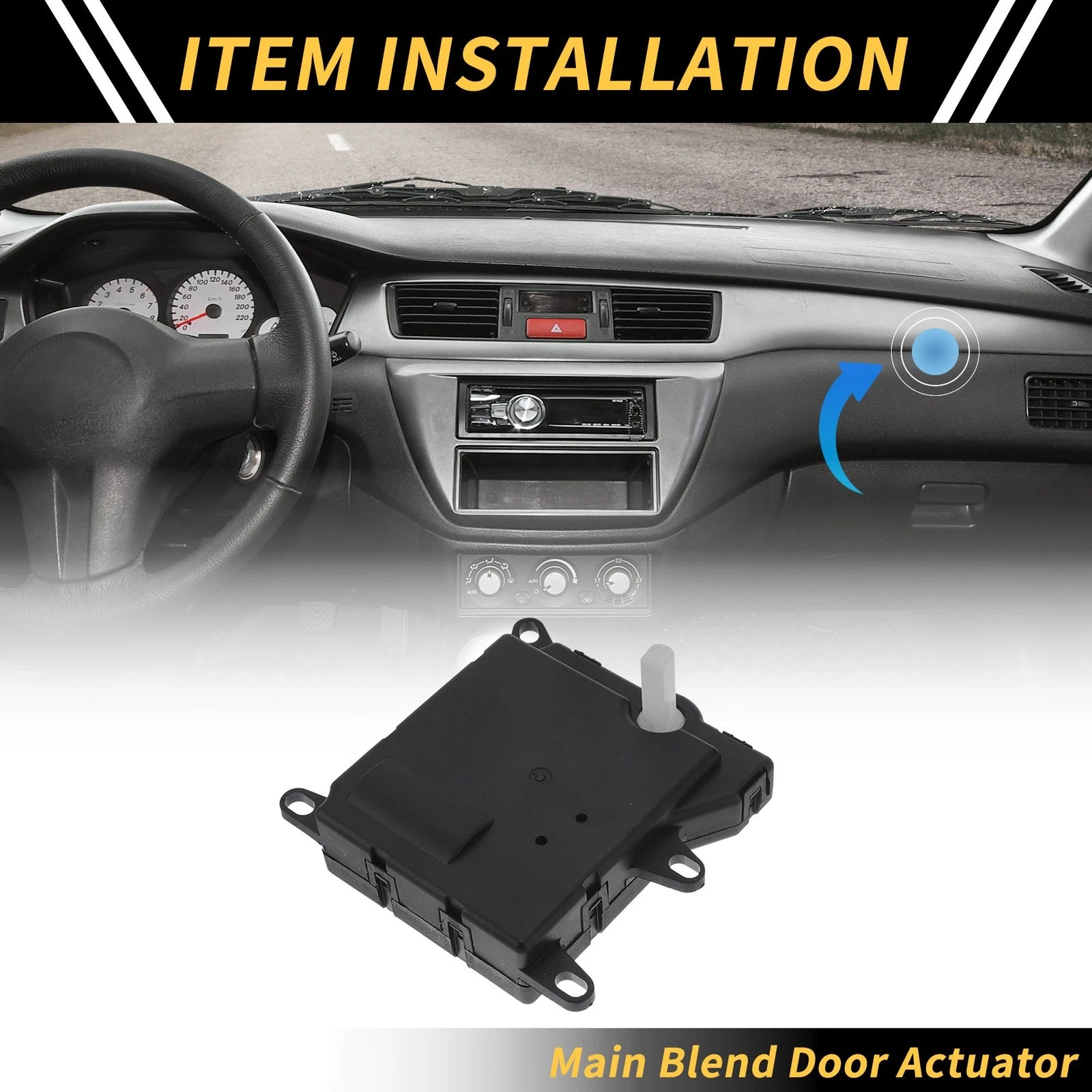 HVAC Air Door Actuator Heater Blend for Ford Expedition (2002–2004) No.604202
