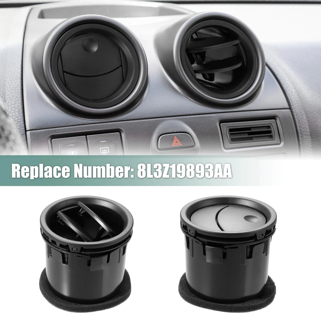 2 Pcs Dashboard Air Vent AC Heater 8L3Z19893AA for Ford F-250 (2008–2010)