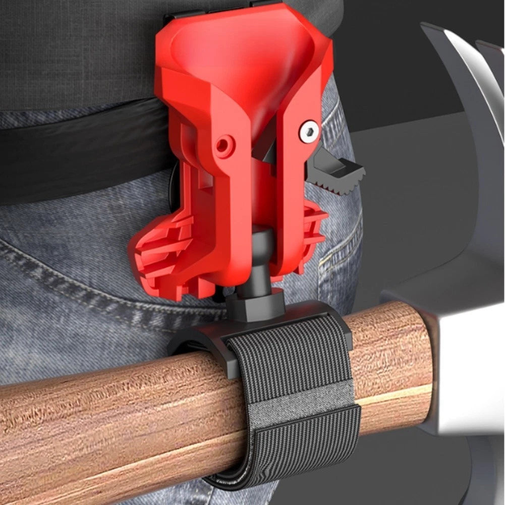 Electric Tool Waist Hook with Quick Release and Metal Attachment