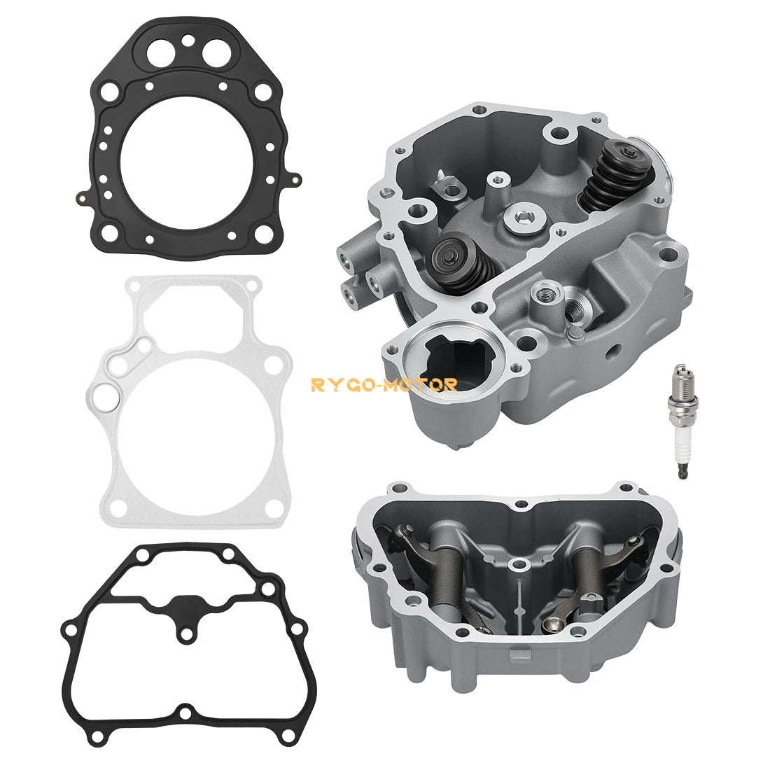 Cylinder Head Assembly with Valves Cover & Gaskets for Honda Rancher 420 TRX420 (2009–2024)
