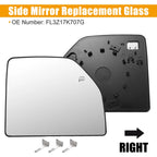 Heated Towing Mirror Glass for Ford 