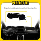 Dash Cover Mat for Honda Accord (2013–2017) - Black