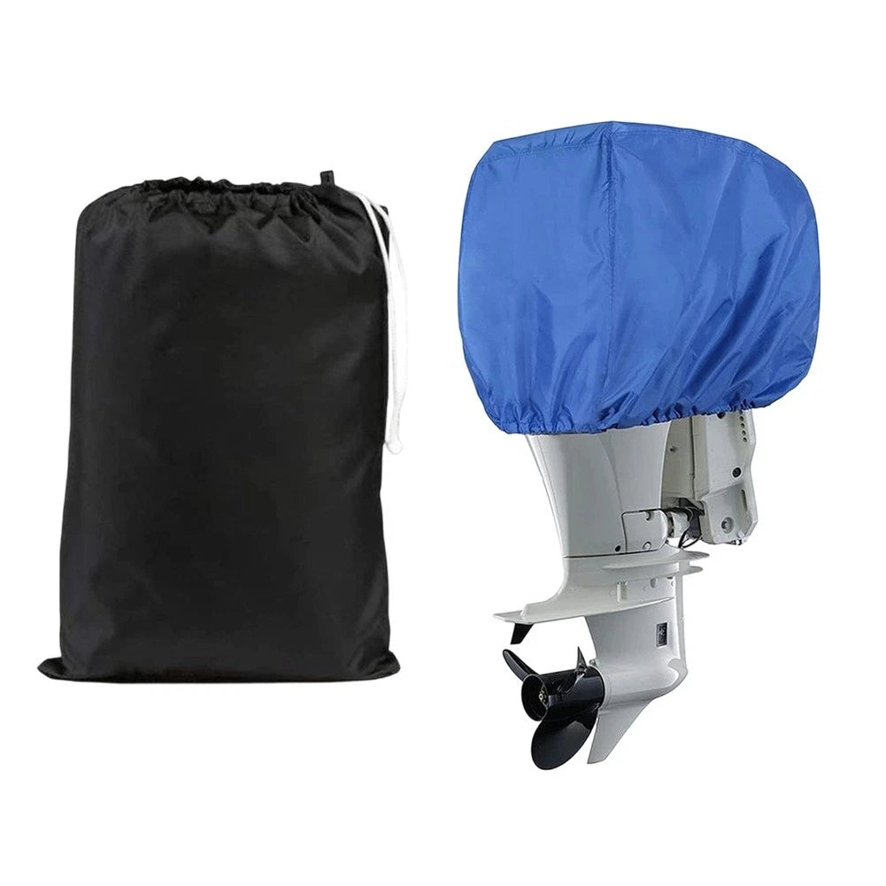 Outboard Protective Cover 210D Oxford Waterproof for Yacht Motors (60HP–250HP)