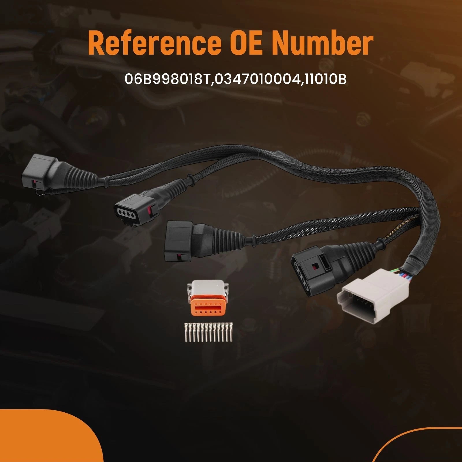 Ignition Coil Wiring Harness for Audi A4 1.8L Turbo (1997–2006) 06B998018T