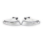 Replacement Pair Front Bumper Fog Light Housing for Skoda Octavia MK2 (2008)
