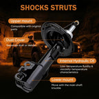 Set of 4 Shock Absorbers for Toyota Avalon Camry (2006–2011)
