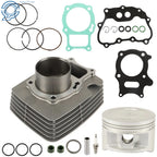 Top End Rebuild Kit for Honda Recon 250 (2002–2022) 68.5mm Cylinder Piston Gaskets