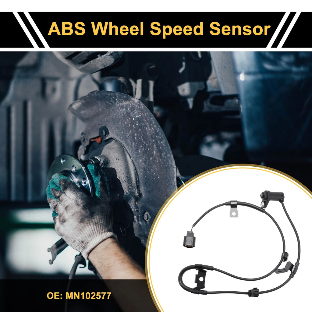 ABS Wheel Speed Sensor No.MN102577 for Mitsubishi L200 (2010–2011) Rear Left