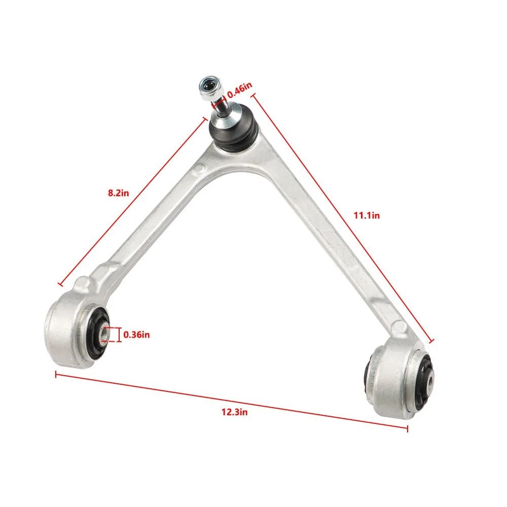 2Pcs Front Upper Control Arm with Ball Joint Kit for Jaguar XJ8 (2000–2009)