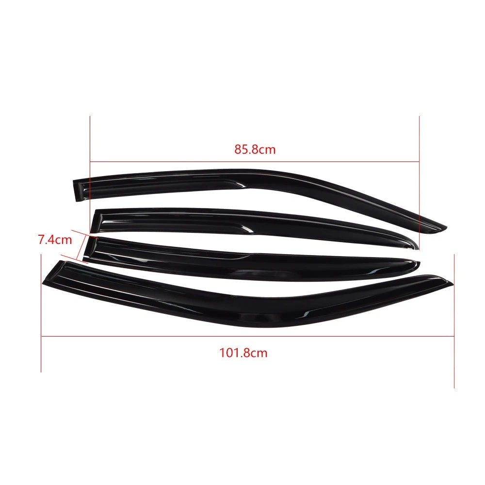 Window Visors Rain Guards for Dodge Charger (2011–2019)
