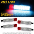 Set of 4 LED Interior Door Panel Courtesy Lamps for Chevrolet Silverado (1999–2006)