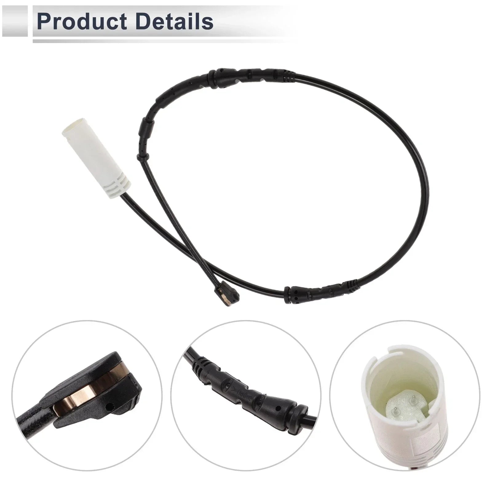 Front/Rear Wheel Brake Pad Wear Sensor for BMW E82 128i