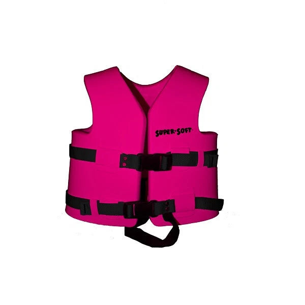 Child's Foam Swim Vest for TRC Recreation (USCG Approved) - Flamingo Pink