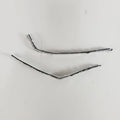 Set of 2 Chrome & Black Gas Tank Emblems for Harley Davidson Touring (2008–2023)