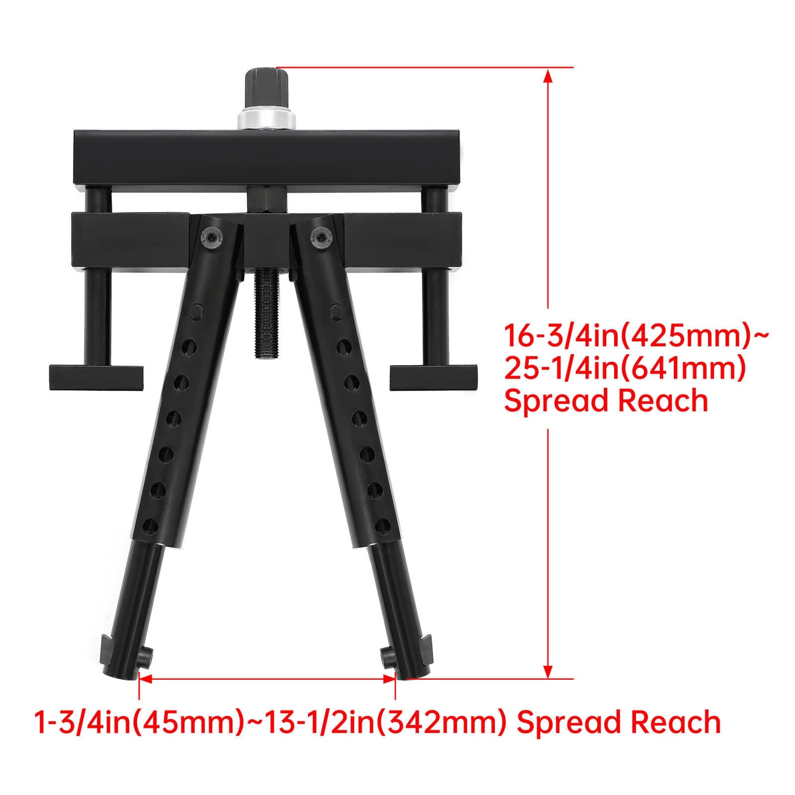 25" Adjustable Cylinder Liner Puller for Cummins Caterpillar Volvo Mack