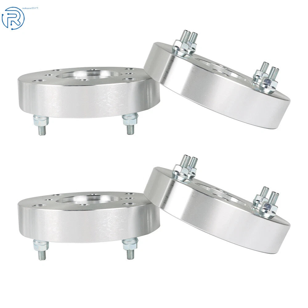 Set of 4 Wheel Spacers Adapters 4x110 to 4x156 for ATV (1.5 inch, 3/8"-24)