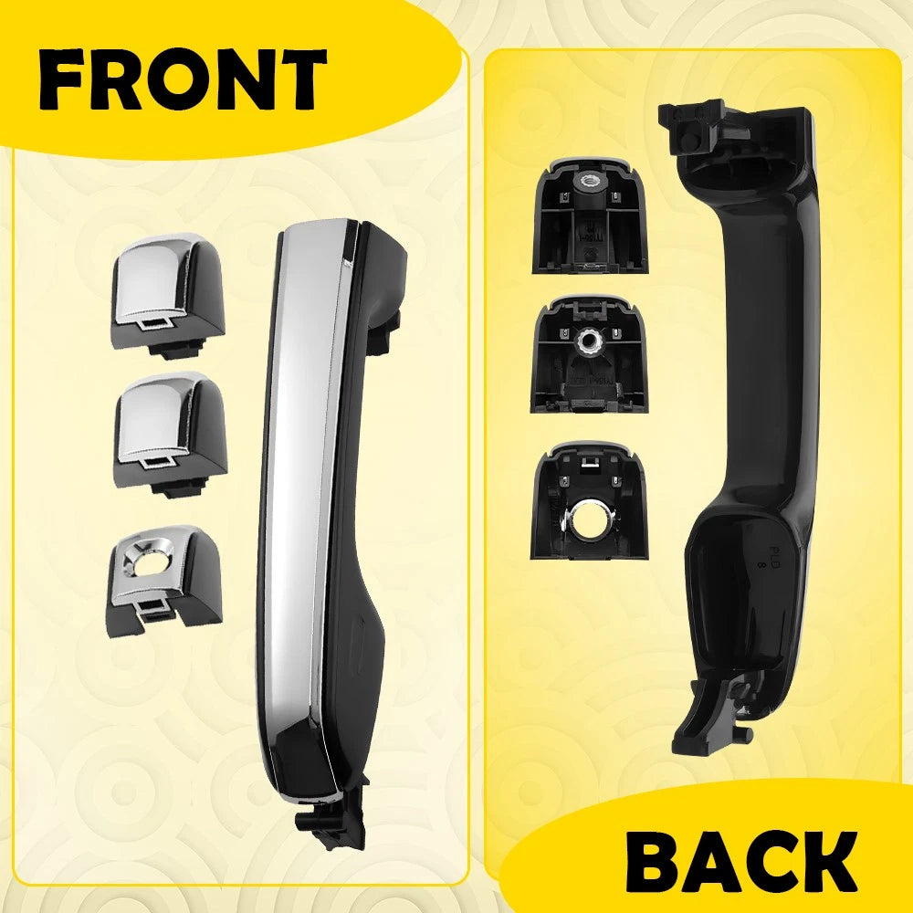 Set of 4 Door Handles for Lexus GX460/Toyota 4Runner (2010–2021)