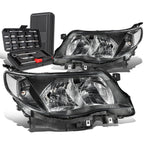 Black Clear Signal Headlights for Subaru Forester (2009–2013)