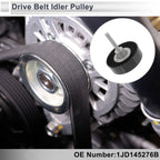 Drive Belt Idler Pulley for Audi A3 (2003–2007) No. 1JD145276B Black