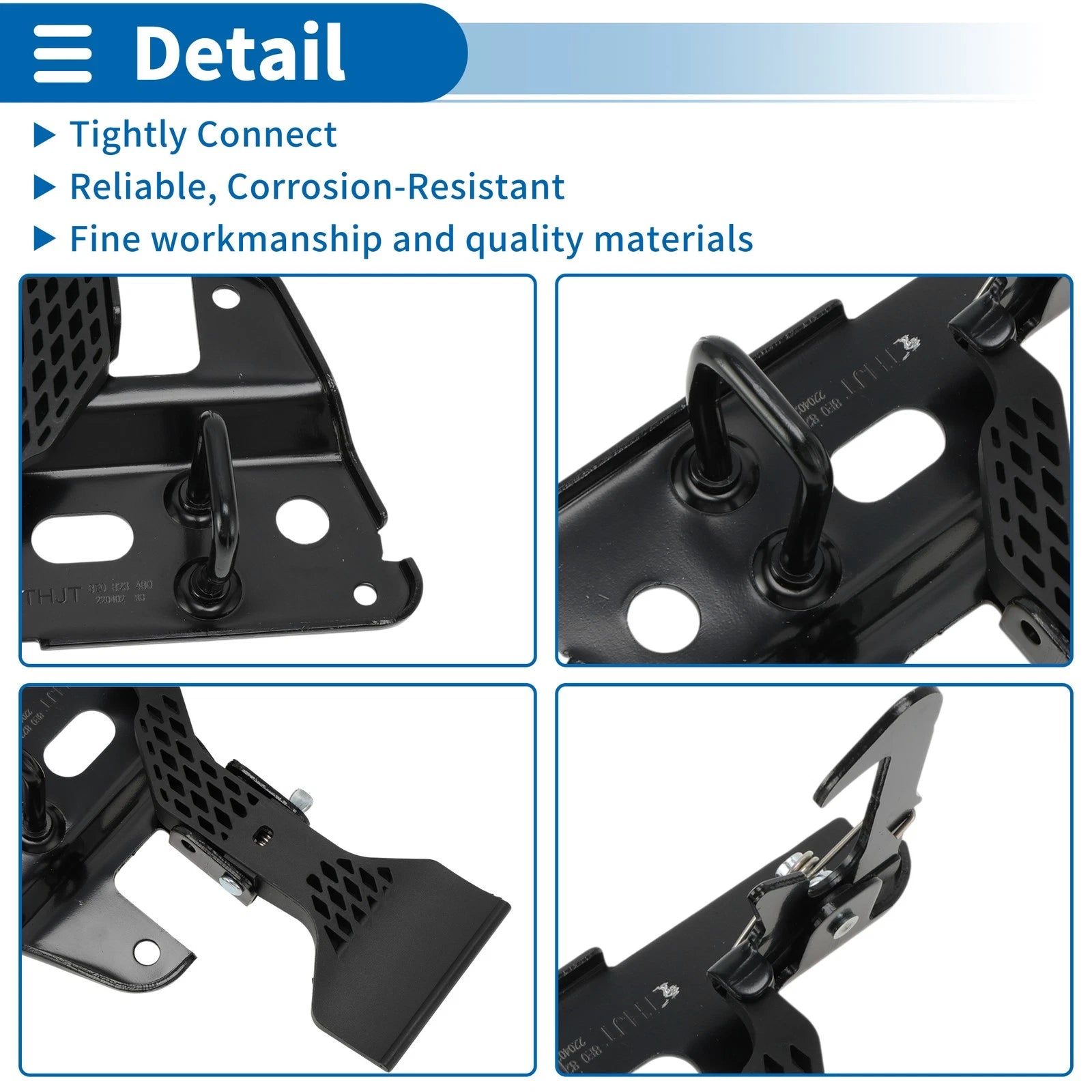 Hood Latch Assembly for Audi A4 (2005–2008) No. 8E0823480