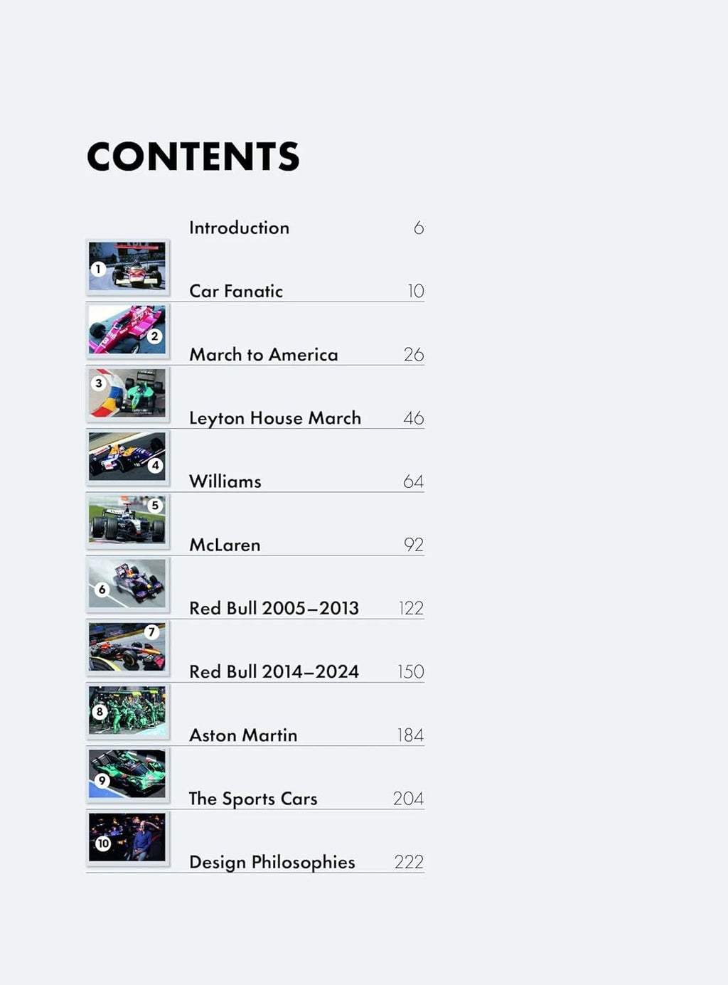 Adrian Newey Book for Car Enthusiasts 