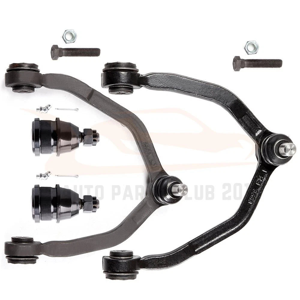 Set of 4 Upper Control Arm Lower Ball Joints Kit for Mercury Cougar (1989–1997)