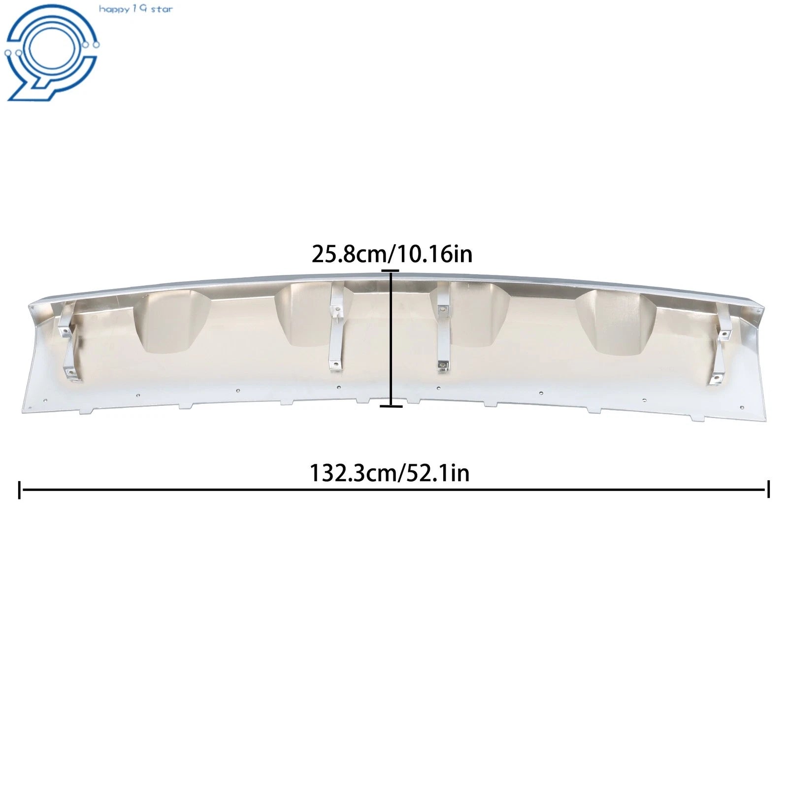 Chrome Front Bumper Lower Panel for Silverado 2500HD (2020-2023)