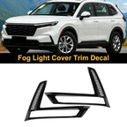 Fog Light Cover Trim Set of 2 for Honda CR-V (2023–2024) Glossy Black
