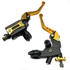 CNC 7/8'' Brake Clutch Master Cylinder Lever Kit for Universal Motorcycle