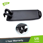 Black Leather Armrest Console Lid Cover for Audi A4 B7 (2004–2008)