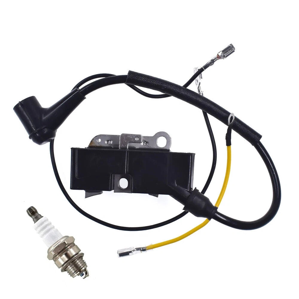Ignition Coil Spark Plug for Husqvarna 345 350 357 359 362 365 371 372 (2000–2023)