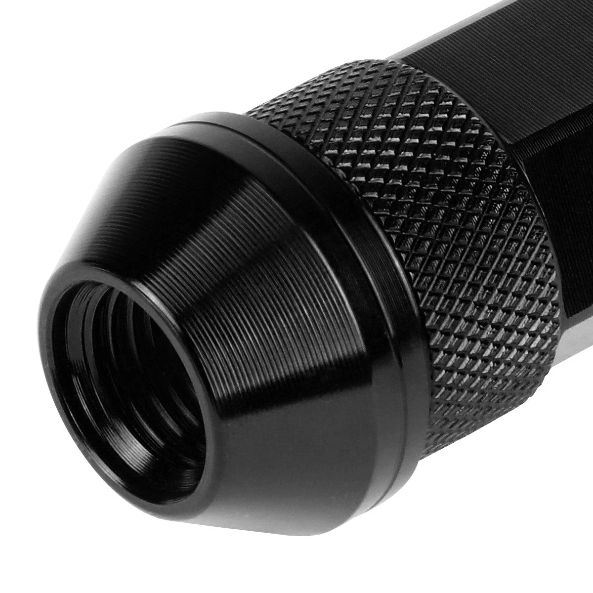 Set of 20 J2 7075 Forged Aluminum M12x1.25 Open-End Lug Nuts for