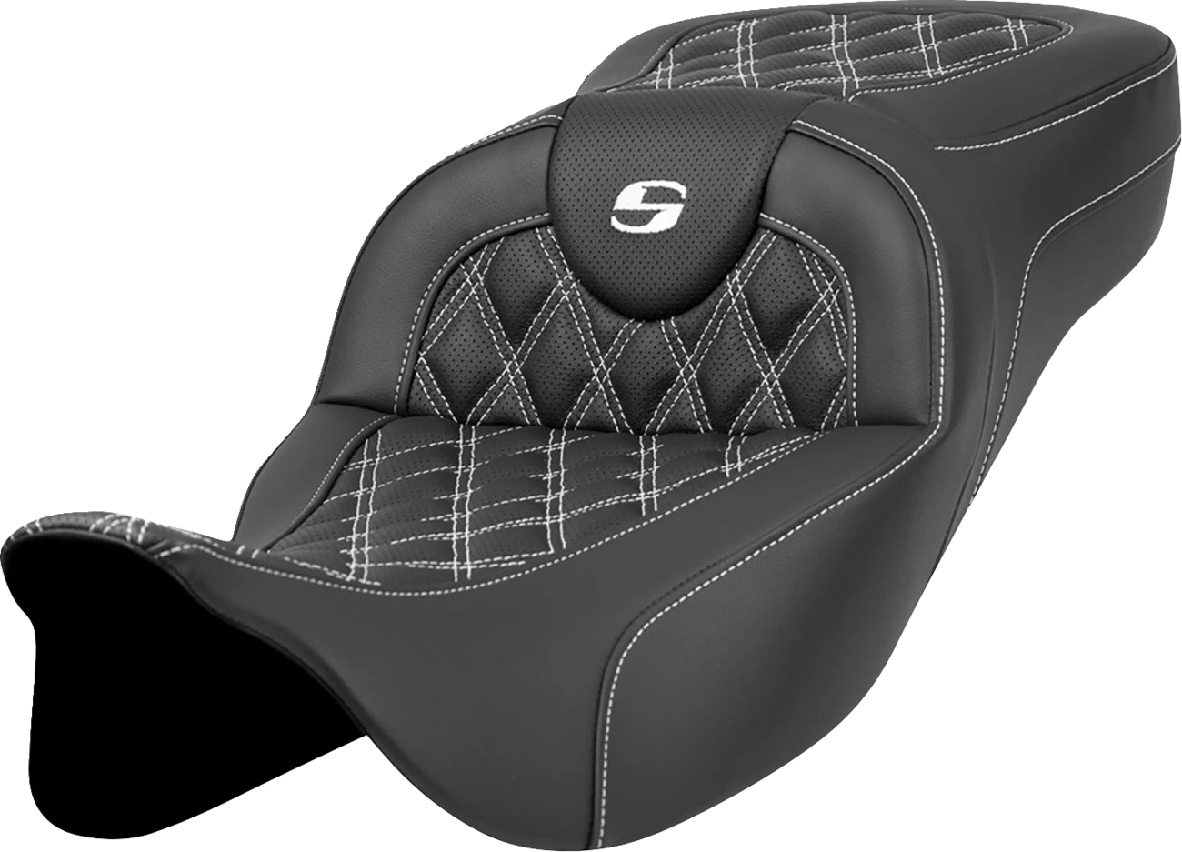 SADDLEMEN Extended Reach Roadsofa Seat for Harley Touring (2008–2023)