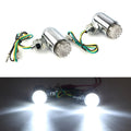 Custom Chrome Brake Running Turn Signal Tail Light for Universal Motor Cruiser