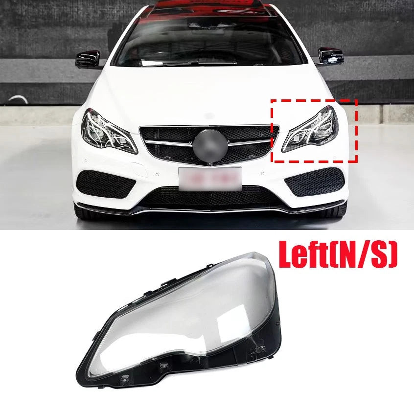Left Headlight Lens for Mercedes Benz W207 C207 E-Class (2014–2016)