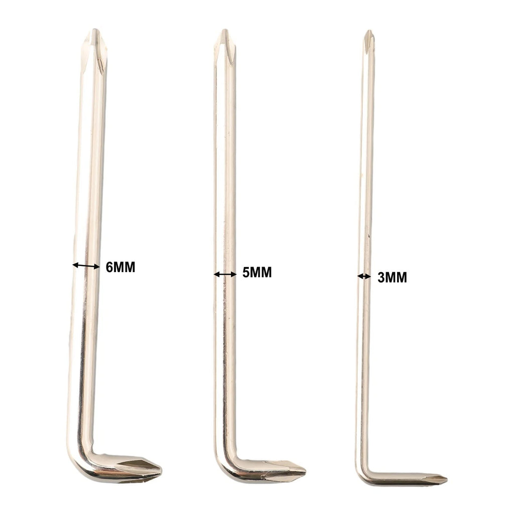 L Shaped Screwdriver Accessories Set of 2 PH1/PH2 for