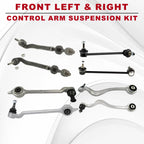 Set of 8 Control Arms for BMW E39 528i 530i 525i (1997-2003)