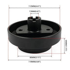 6 Bolt Quick Release Steering Wheel Short Hub Adapter for Honda Civic (2001–2011)
