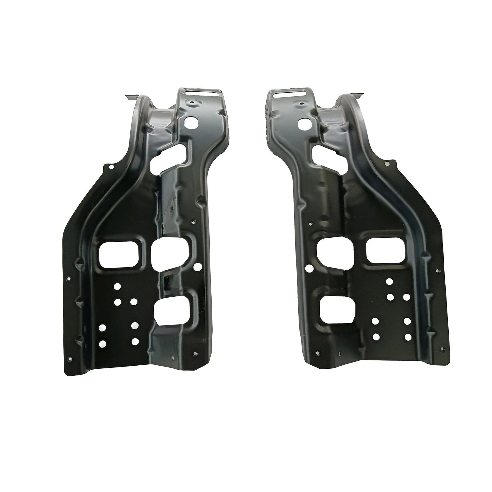 2X Front Bumper Impact Brackets for Chevy Silverado 2500 HD 3500 HD (2011-2014)