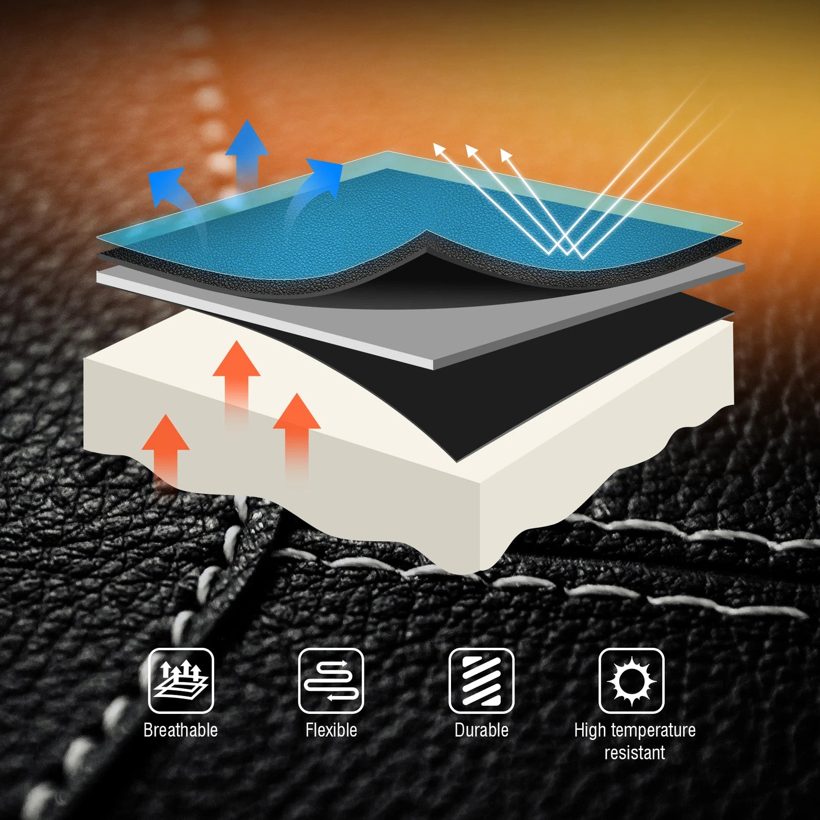 Passenger Backrest Pad for Harley Touring CVO Street Road Glide (2014–2025)
