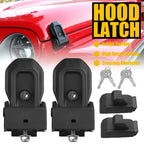 Hood Latches Catch Lock for Jeep Wrangler JL JLU Gladiator JT (2018–2023)
