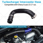 Turbocharger Intercooler Hose for Chevy Cruze LS LT 1.4L (2011–2016) 13374646