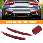 Pair Rear Bumper Reflectors for BMW 528i 550i (2011–2016) 63147183913 63147183914