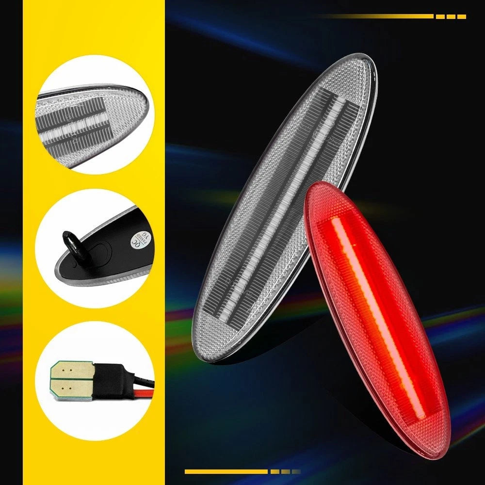 Full LED Side Marker Lights for Chevy Corvette C5 (1997–2004)