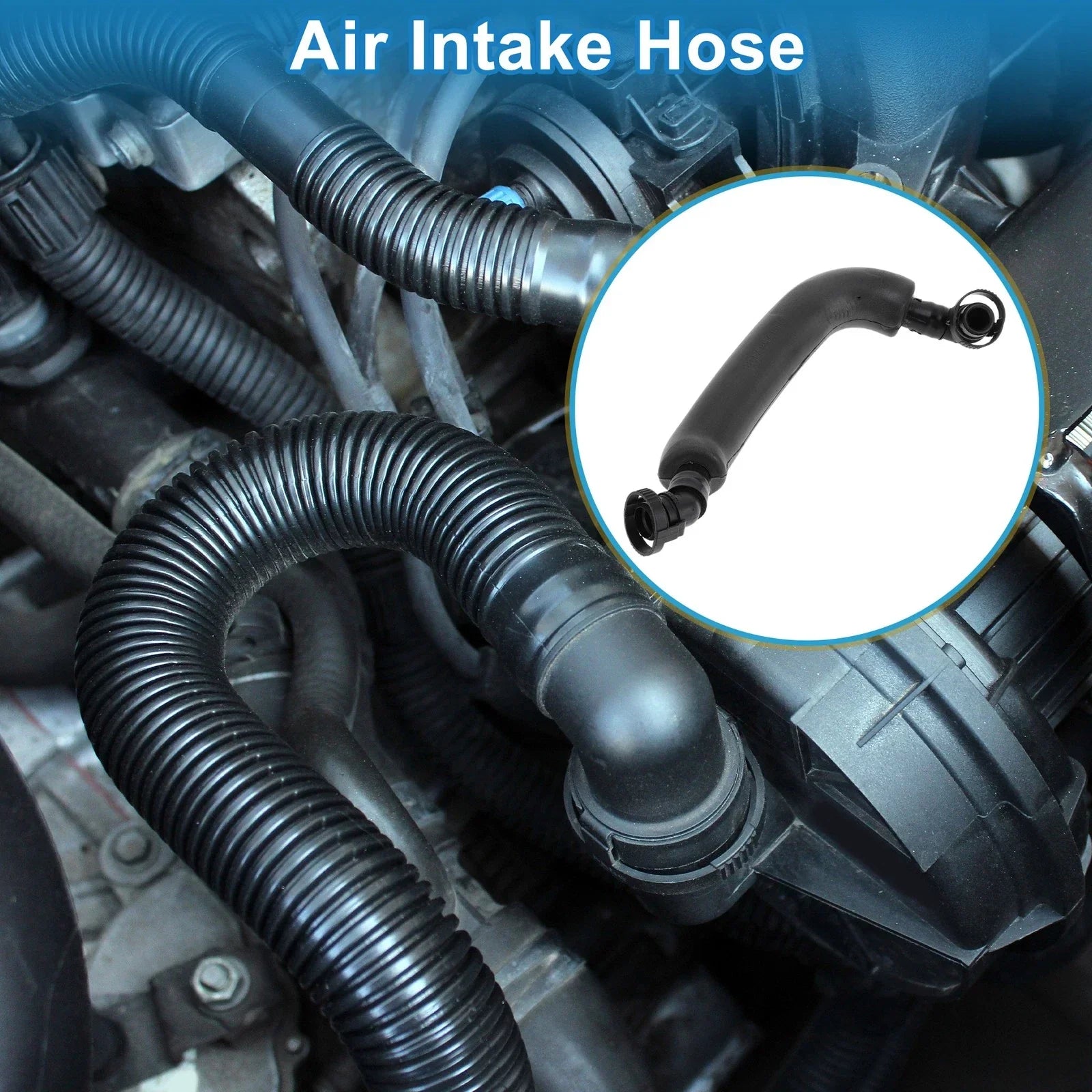 Engine Air Intake Hose for BMW 5 Series 545i E61 (2004-2009)