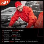 Washer Reservoir with Pump, Cap & Sensor for Chevy Silverado 1500 (2007â2018)