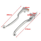 Chrome Aluminum Brake Clutch Levers for Yamaha FZ1 FZ6 FZ8 (2001-2005)