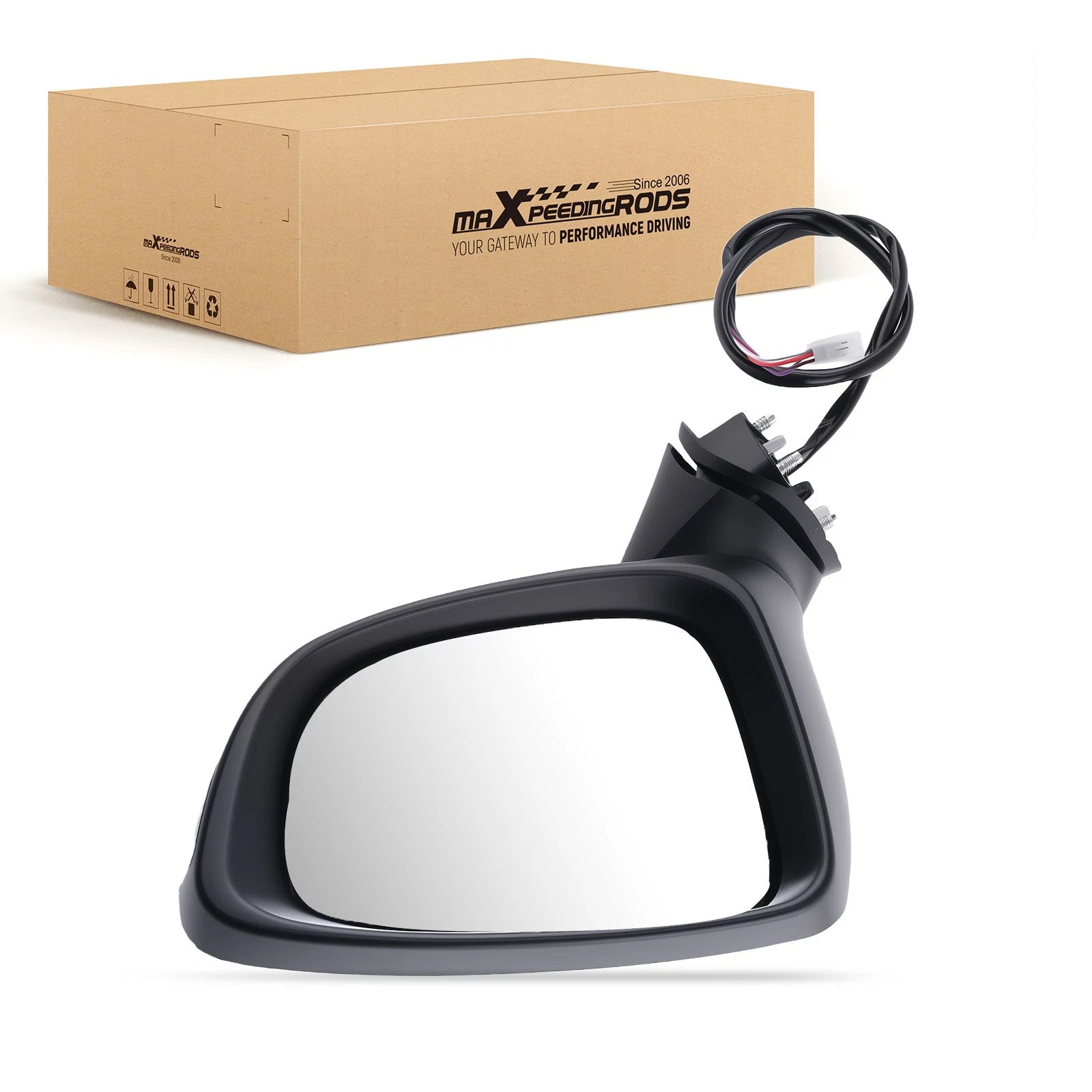 Passenger Rear View Mirror for Mazda 6 (2014–2016) MA1321177 Power