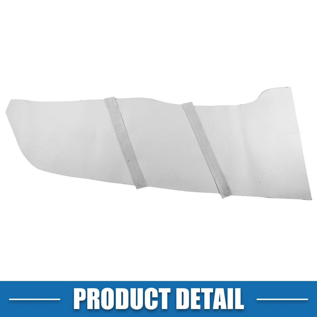 Set of 2 Front Door Panel Armrest Covers for Honda Accord (2008–2012) Gray